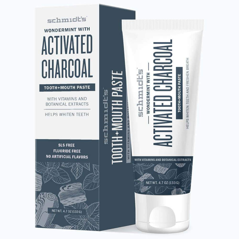Activated Charcoal with Wondermint Tooth + Mouth Paste