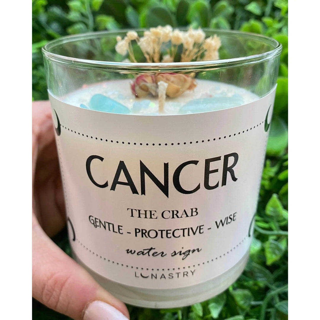 Lunastry Zodiac Candles