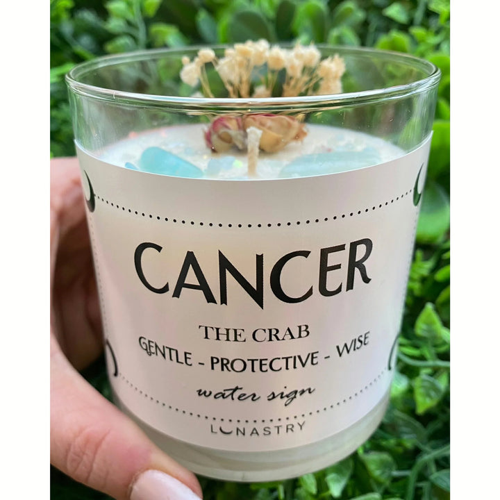 Lunastry Zodiac Candles