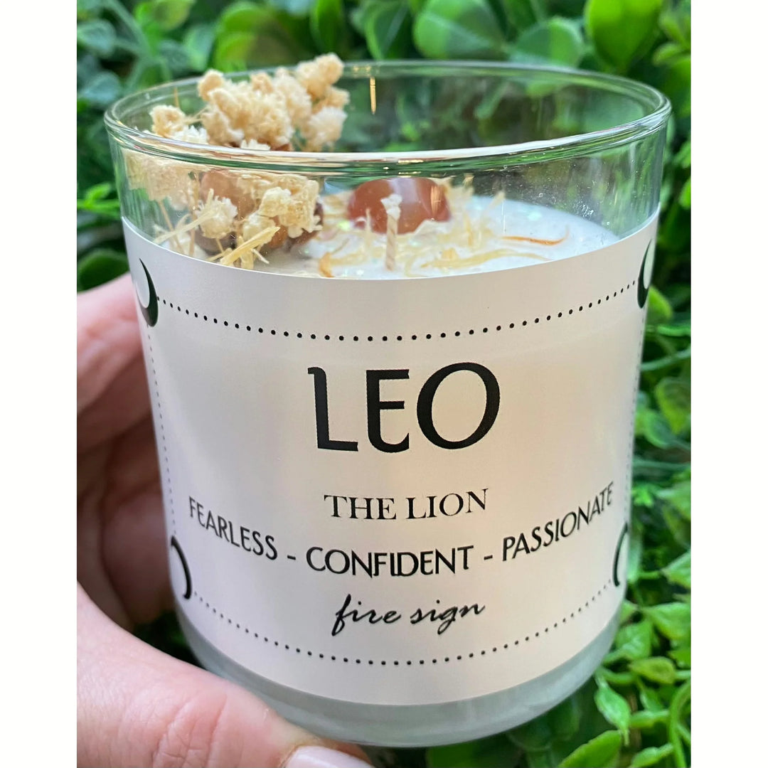 Lunastry Zodiac Candles