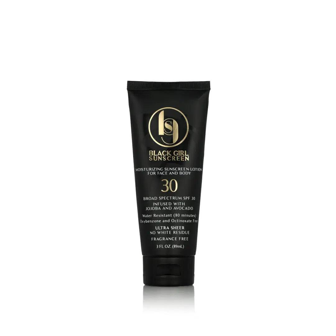 Black Girl Sunscreen: Moisturizing Sunscreen Lotion SPF 30