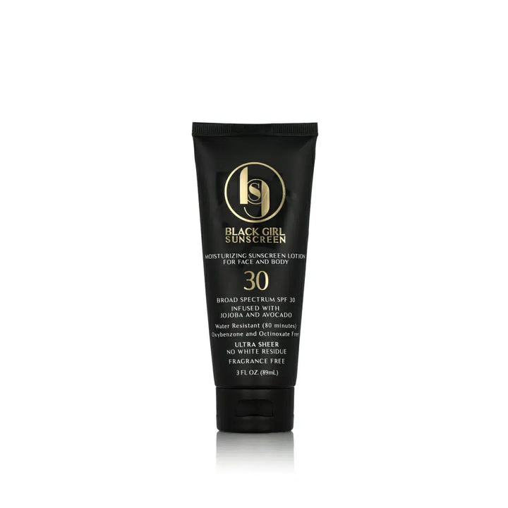 Black Girl Sunscreen: Moisturizing Sunscreen Lotion SPF 30