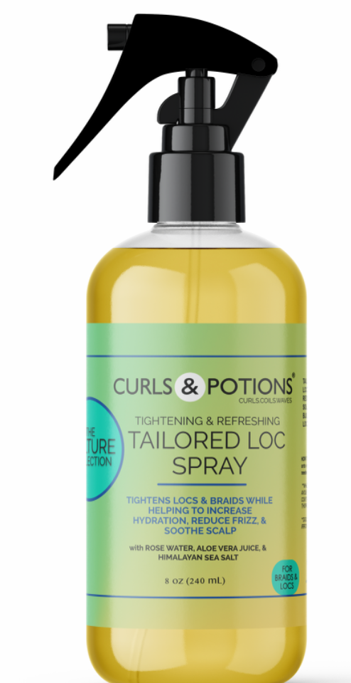 Curls & Potions: Tightening & Refreshing Tailored Loc Spray