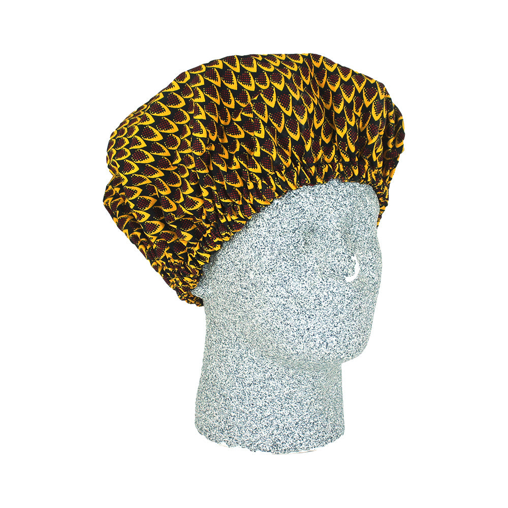 African Print Hair Bonnet