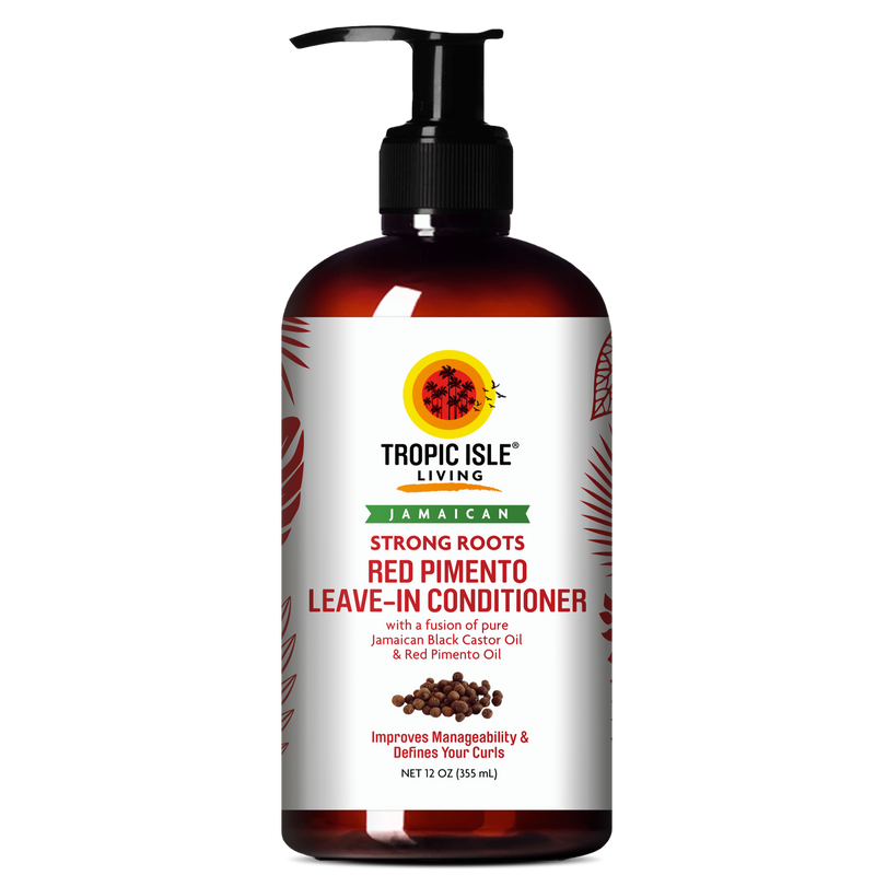 Tropic Isle Living Strong Roots Red Pimento Leave In Conditioner