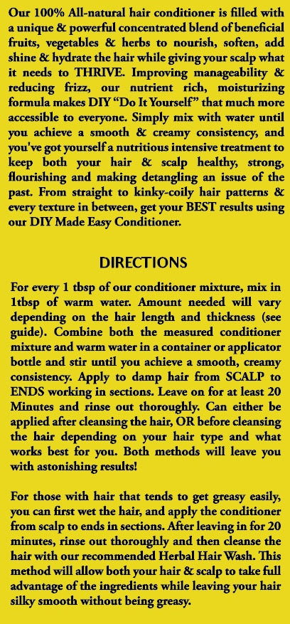 Tropicgyal Naturals DIY Hair Conditioner