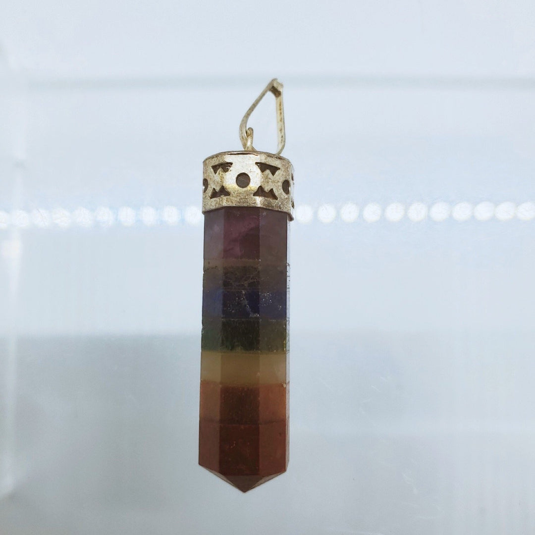 7 Chakra Crystal Pendant