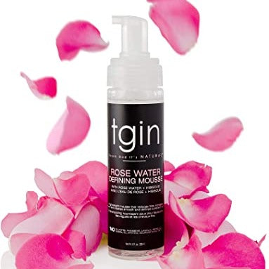 TGIN Rose Water Curl Defining Mousse