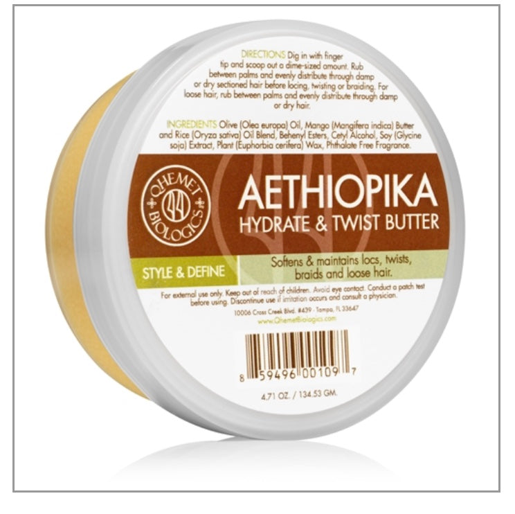 Qhemet Biologics Aethiopika Twist Out Hair Butter