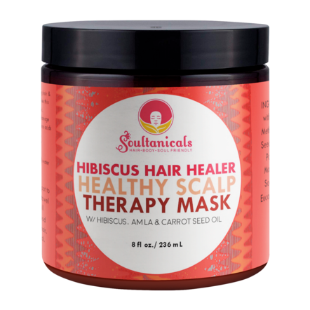 Soultanicals Hibiscus Hair Healer Healthy Scalp Therapy Mask