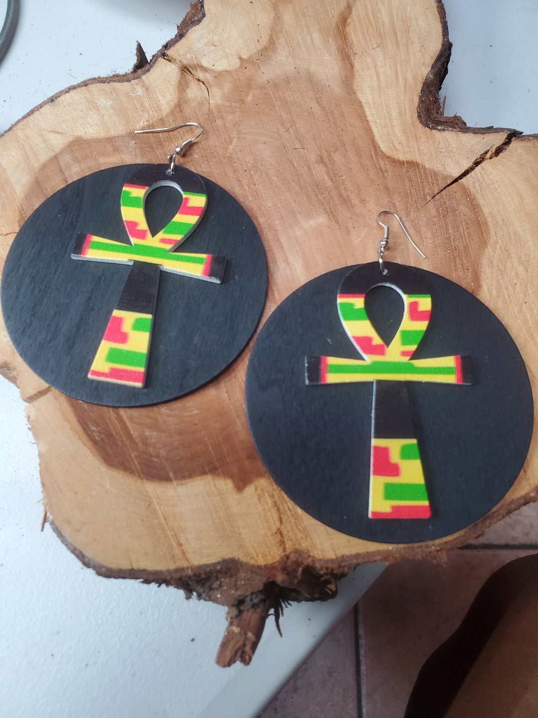 Ankh Earrings