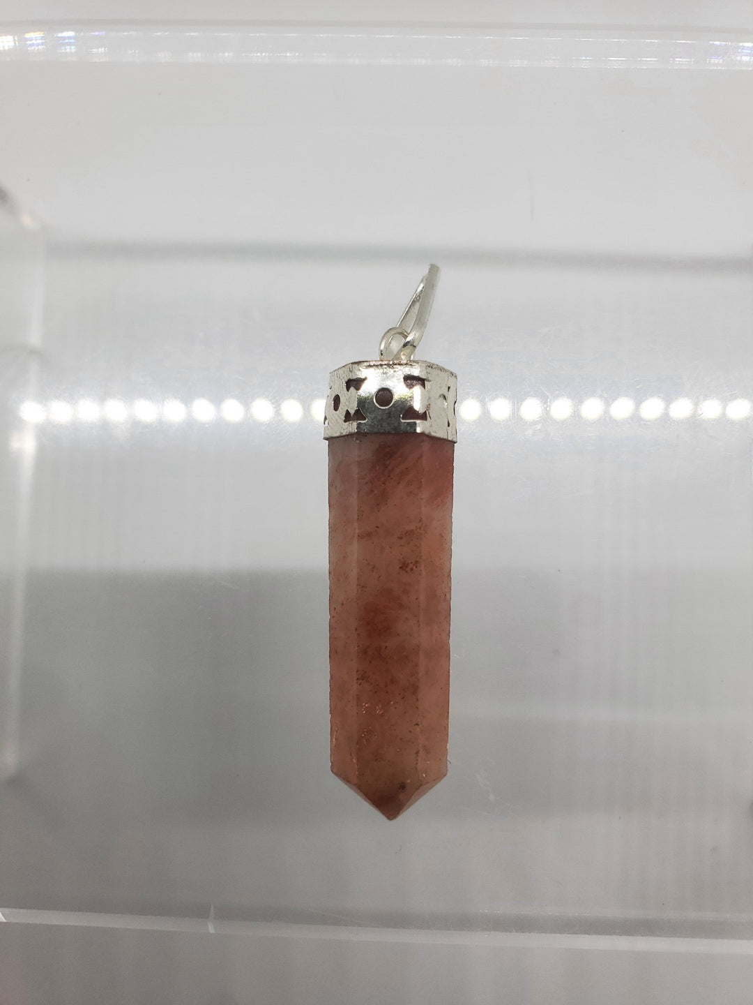 Sunstone Crystal Pendant