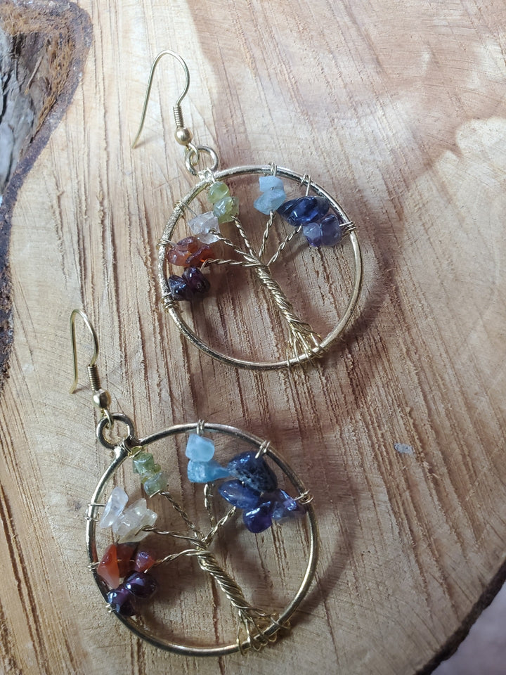 Tree of Life Earring Circle