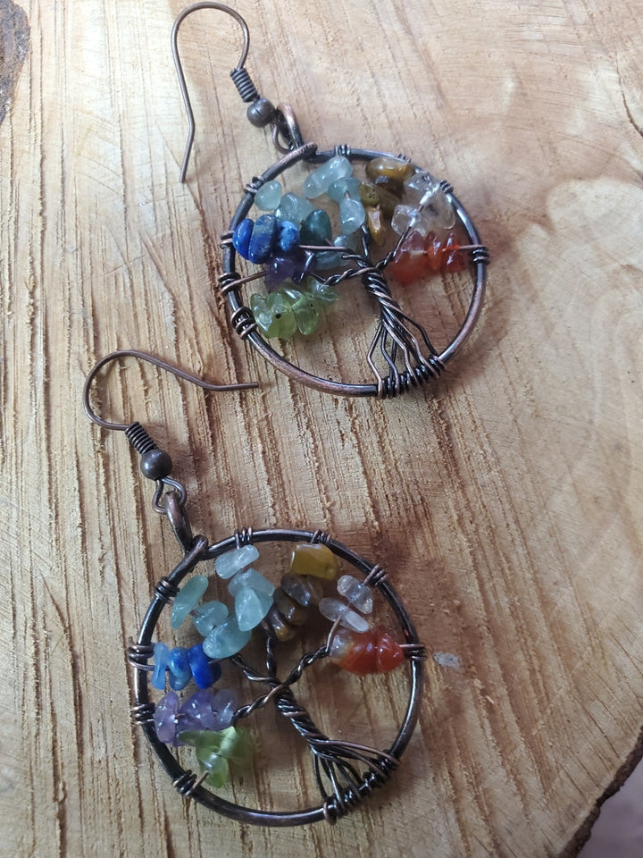 Tree of Life Earring Circle
