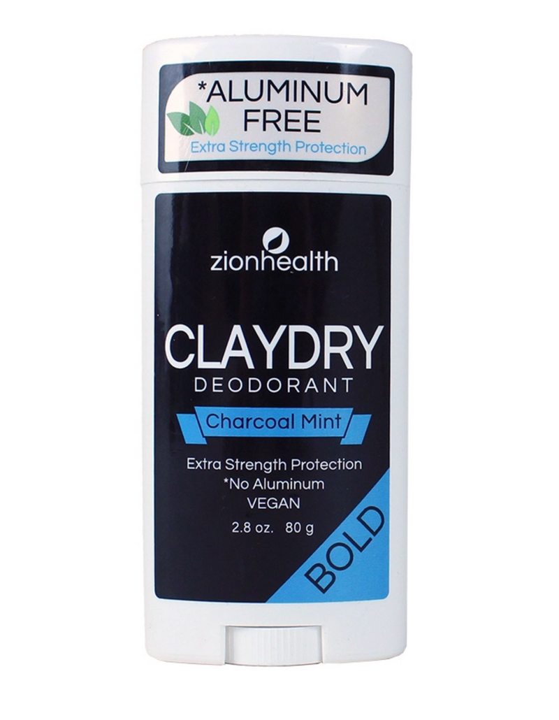 ClayDry Bold Deodorant- Charcoal Mint