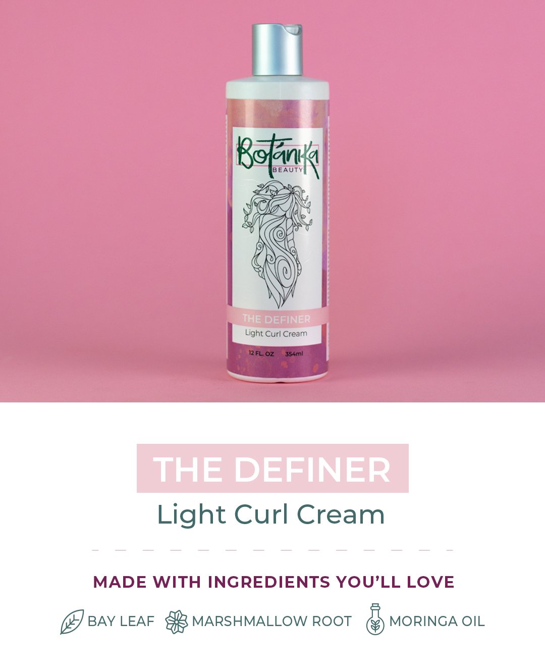 Botanika Beauty The Definer Light Curl Cream