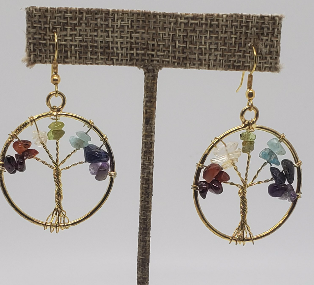 Tree of Life Earring Circle