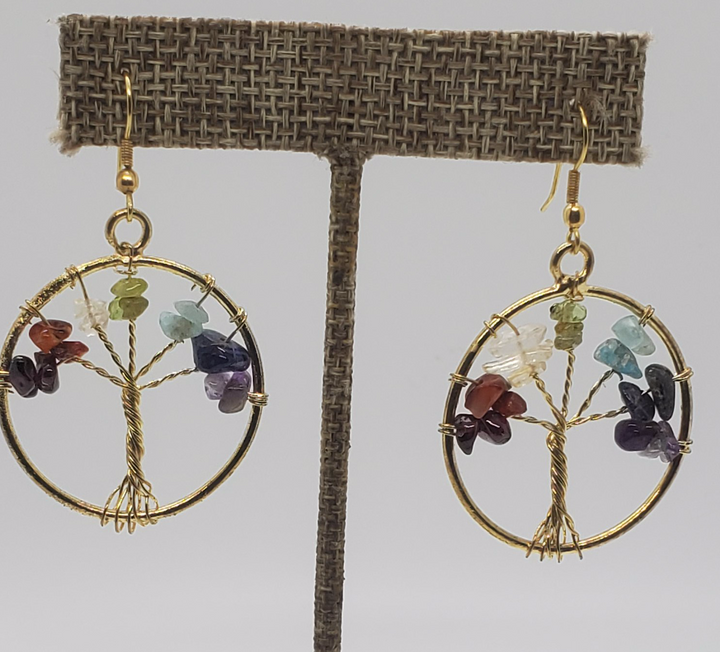 Tree of Life Earring Circle