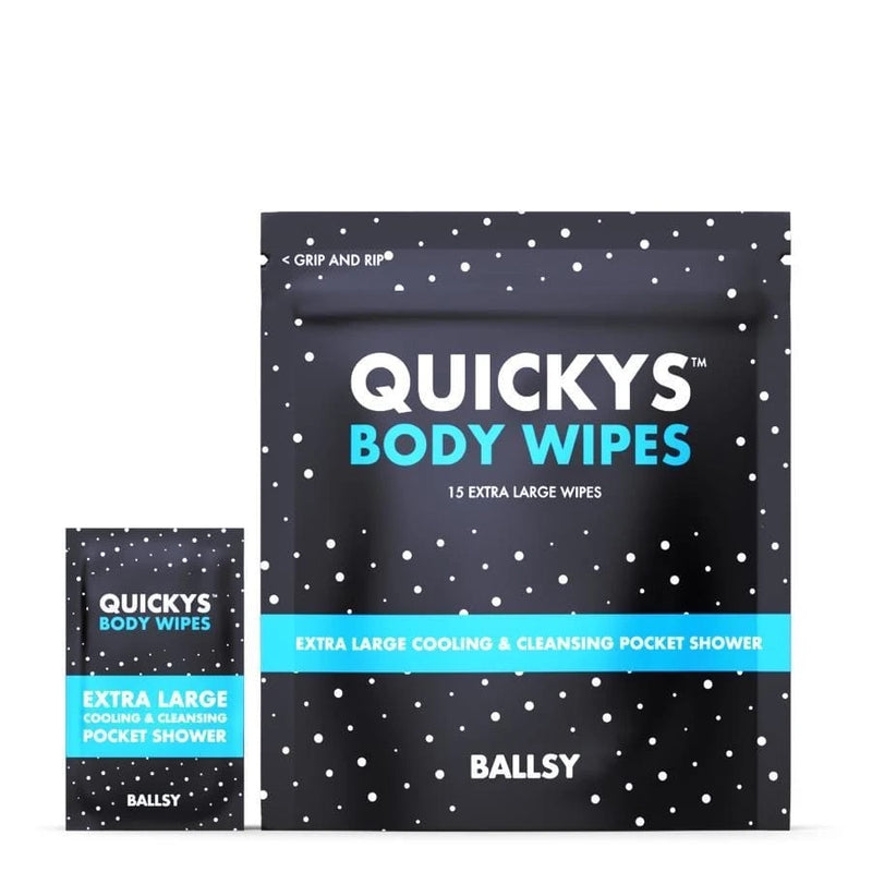 Ballsy Quickys Ball & Body Wipes