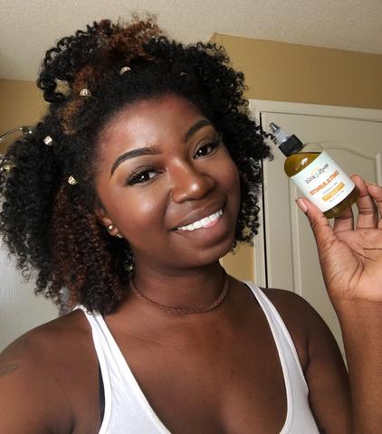 Bask & Bloom Stimulating Hair Oil