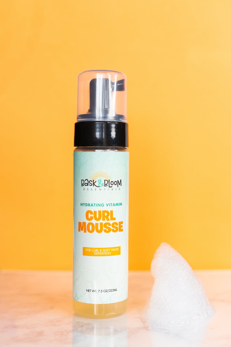 Bask & Bloom Hydrating Vitamin Curl Moussee