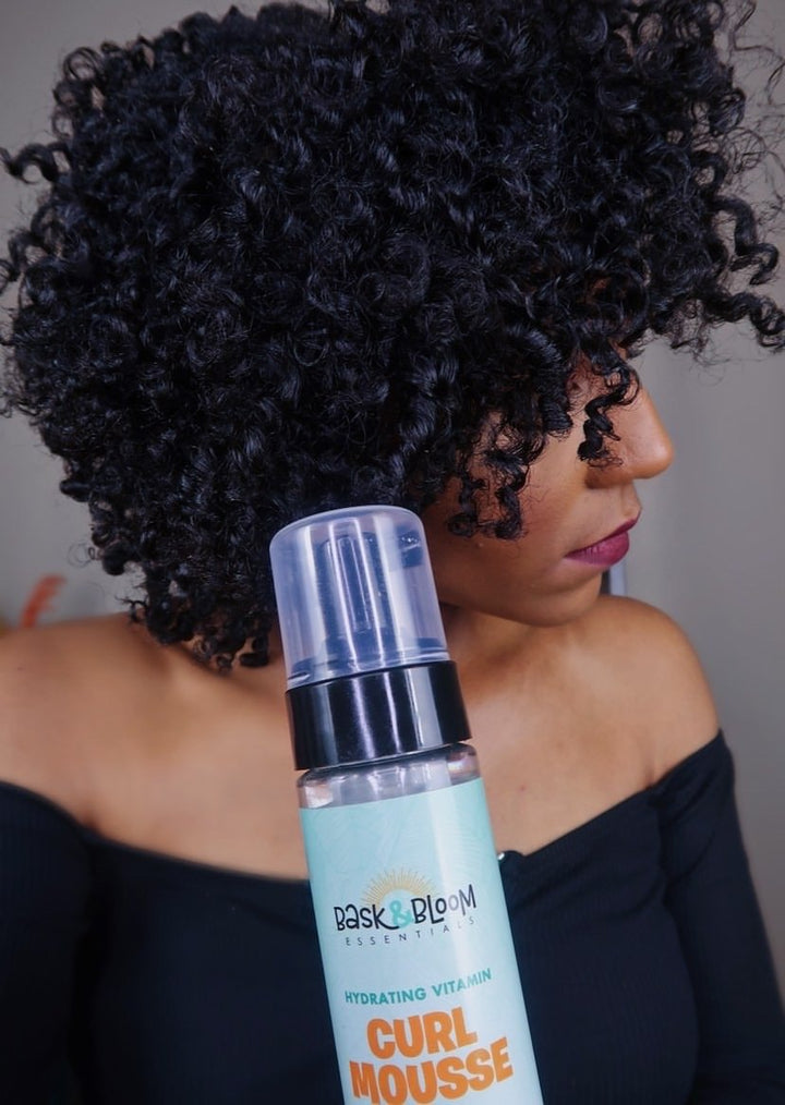 Bask & Bloom Hydrating Vitamin Curl Moussee